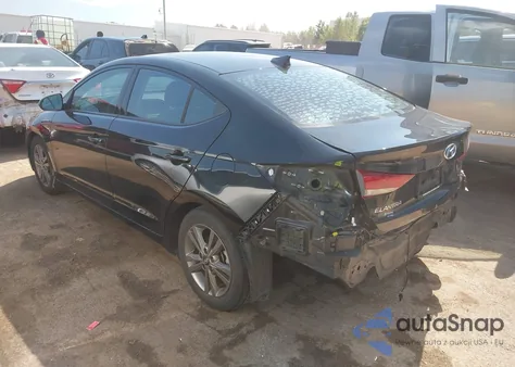 2018 Hyundai Elantra Value Edition из США, поврежденный, VIN 5NPD84LFXJH286297